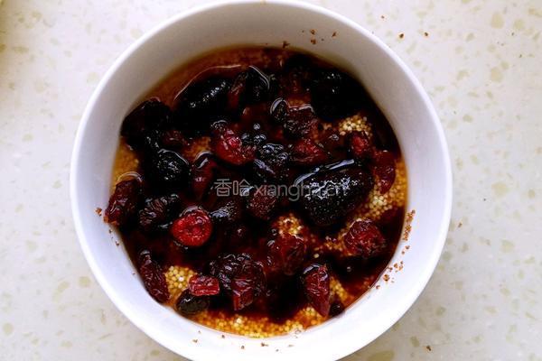 红糖小米饭的做法图解4