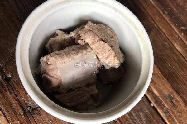 陈皮炖排骨的做法图解2
