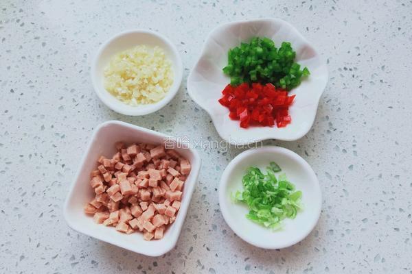 午餐肉蒸冬瓜的做法图解2