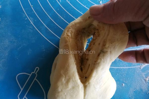 椰蓉叶子软欧（波兰种）的做法图解17