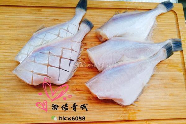 香煎扒皮鱼的做法图解1