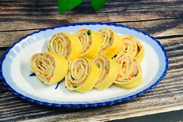 豆皮肉卷的做法图解9
