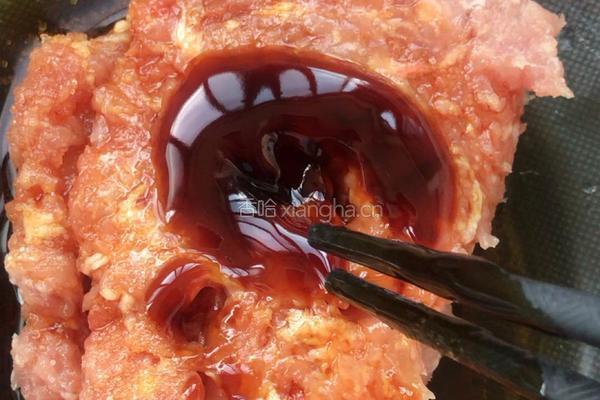 油豆腐塞肉的做法图解3