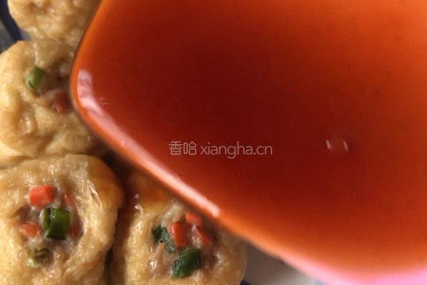 油豆腐塞肉的做法图解10