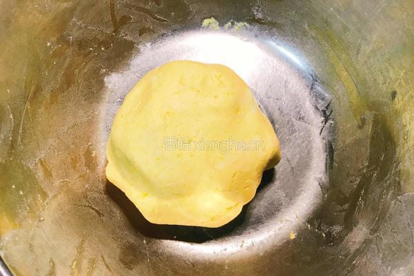 南瓜糯米糍（红豆沙馅）的做法图解3