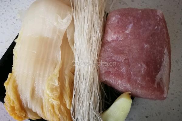 酸菜粉的做法图解1