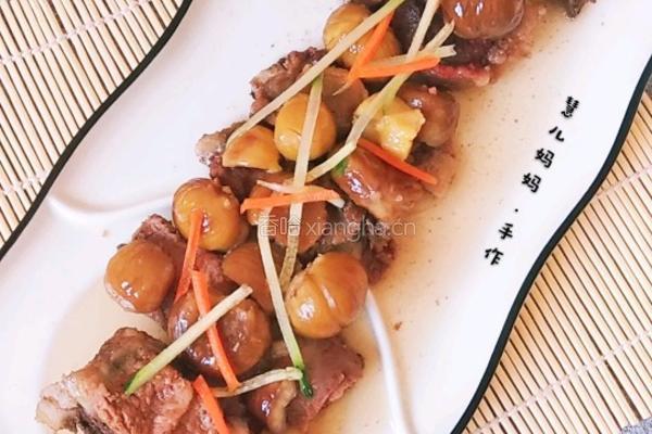 板栗蒸排骨的做法图解9