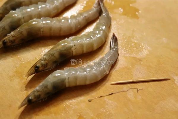 蒜蓉开背虾的做法图解3