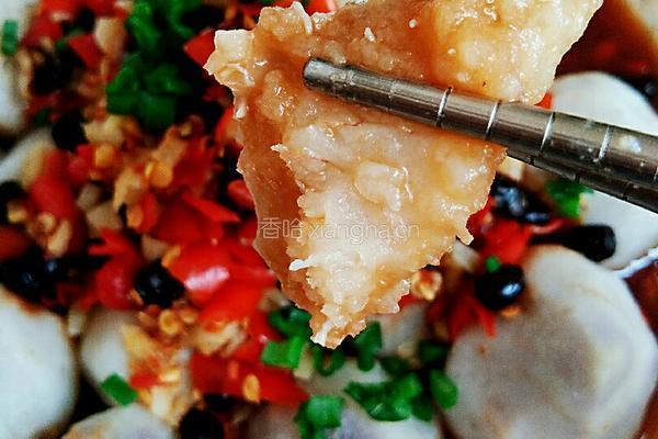 剁椒蒸芋头的做法图解10