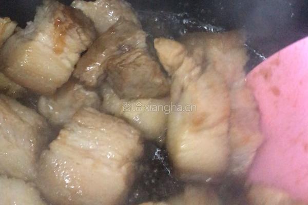 野葱焖肉的做法图解6
