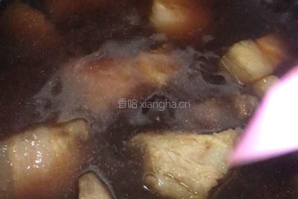野葱焖肉的做法图解8
