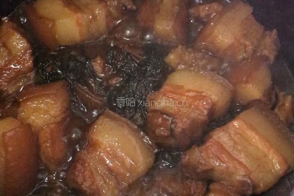 野葱焖肉的做法图解10