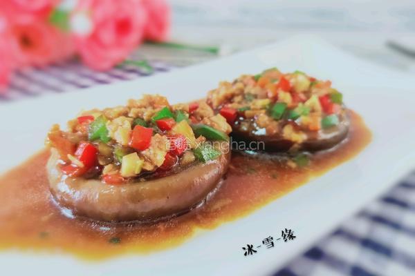 肉末蒸香菇的做法图解8