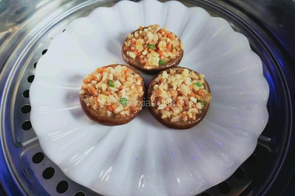蒜蓉蒸香菇的做法图解5