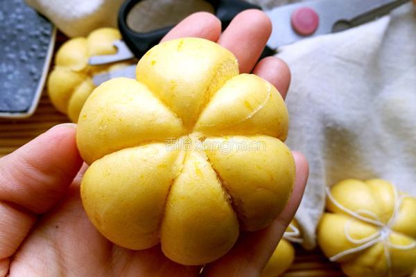 豆沙南瓜包的做法图解15