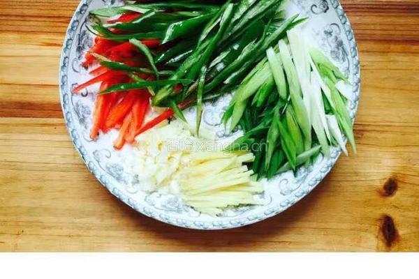 小炒豆干的做法图解3