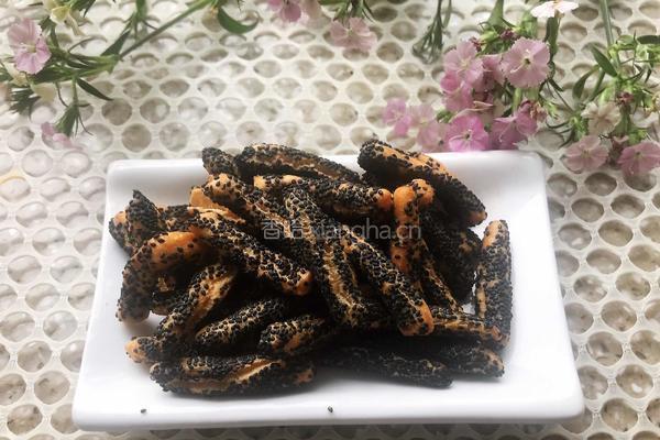 黑芝麻条的做法图解14