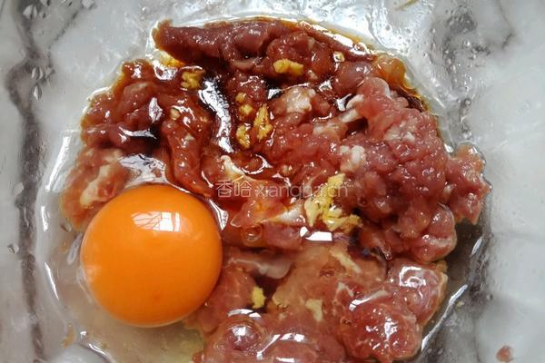 ＃蒸菜＃马蹄蒸肉饼的做法图解5