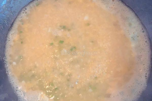  金汤虾仁豆腐羹的做法图解13