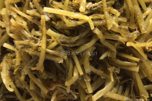 雪菜焖笋的做法图解10