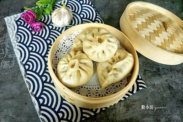 白菜蒸包的做法图解15
