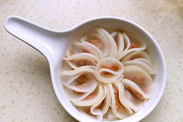白萝卜夹肉馅的做法图解7