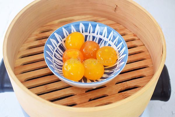 网红肉松青团的做法图解2