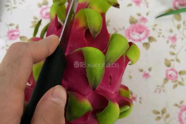 火龙果酸奶冻的做法图解2