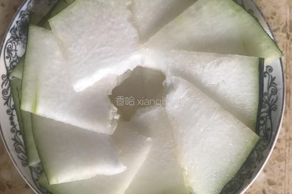 清香肉末蒸冬瓜的做法图解2