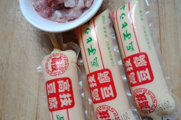 ＃蒸菜＃日本豆腐蒸肉的做法图解2