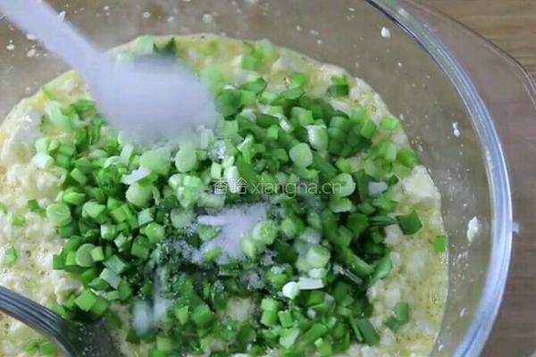 豆腐鸡蛋饼的做法图解5