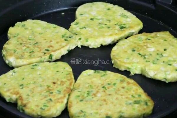 豆腐鸡蛋饼的做法图解13