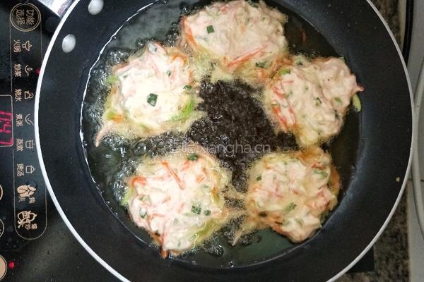 胡萝卜小南瓜饼的做法图解5