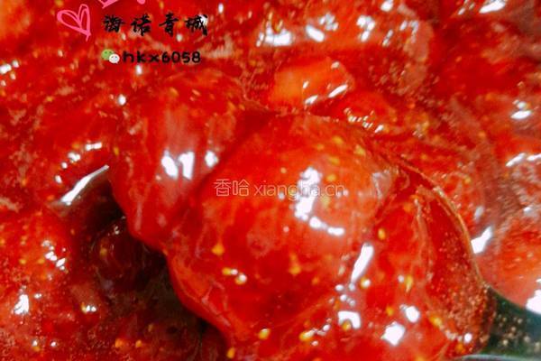 自制草莓酱的做法图解8