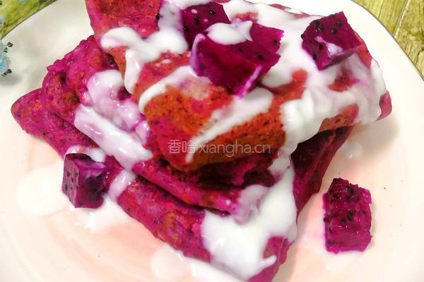 火龙果薄饼的做法图解12