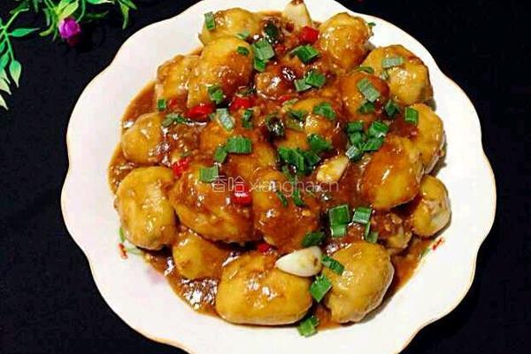 红烧芋头的做法图解8