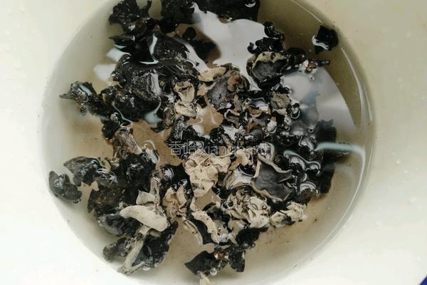 木耳包菜煎饼的做法图解1