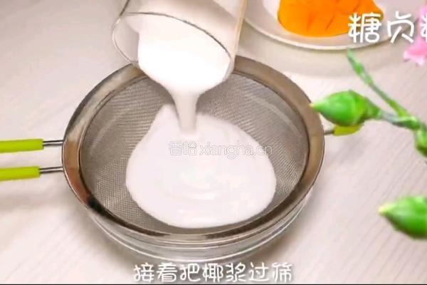 芒果千层布丁的做法图解6