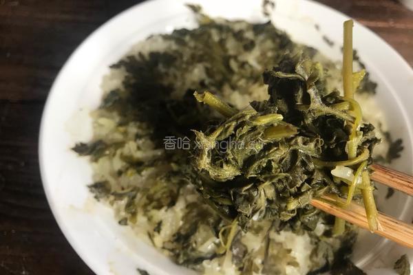 艾叶蒸糯米饭的做法图解8