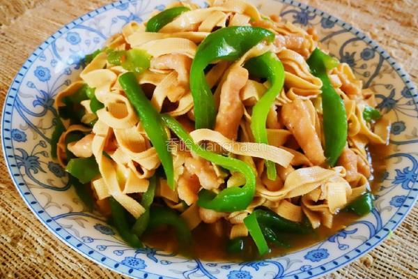 干豆腐炒青椒的做法图解10