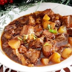 老干妈酱烧牛肉的做法[图]