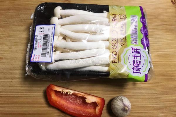 手撕海鲜菇的做法图解1