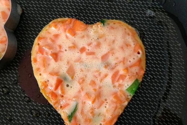 胡萝卜鸡蛋饼的做法图解6