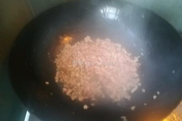 肉末豆角的做法图解2