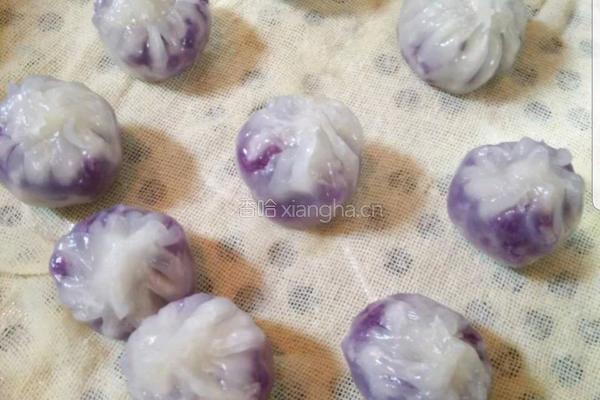 水晶紫薯包的做法图解5