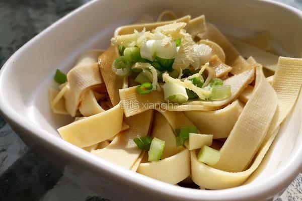 腊肠蒸豆皮的做法图解5