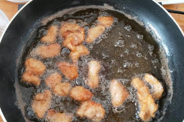 菠萝咕噜肉的做法图解7