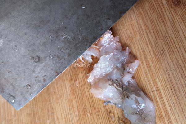 少油版鲜甜虾滑藕饼的做法图解4