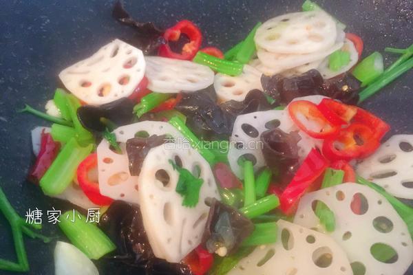 什锦蔬菜小炒的做法图解5