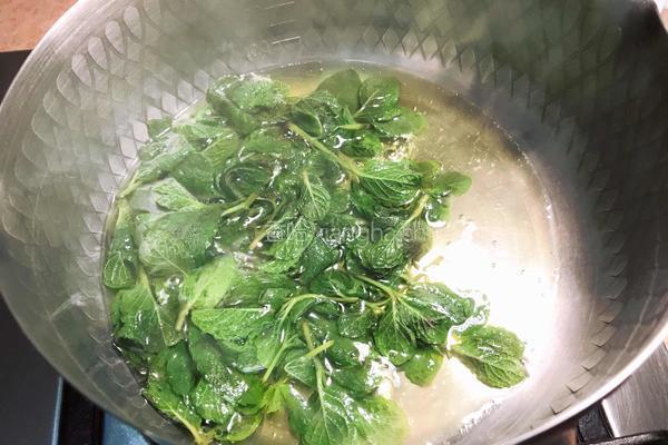 薄荷蚕豆糕的做法图解4